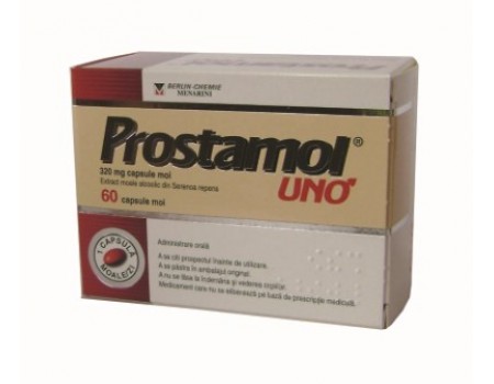 Prostamol Uno 320 mg. 60 capsules